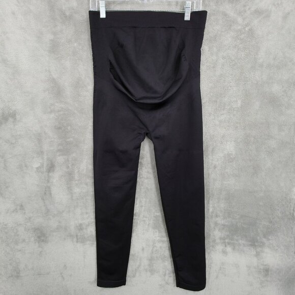 Blanqi Everyday Maternity Leggings XXL Black Support Stretch Pregnant Casual New - Picture 1 of 10